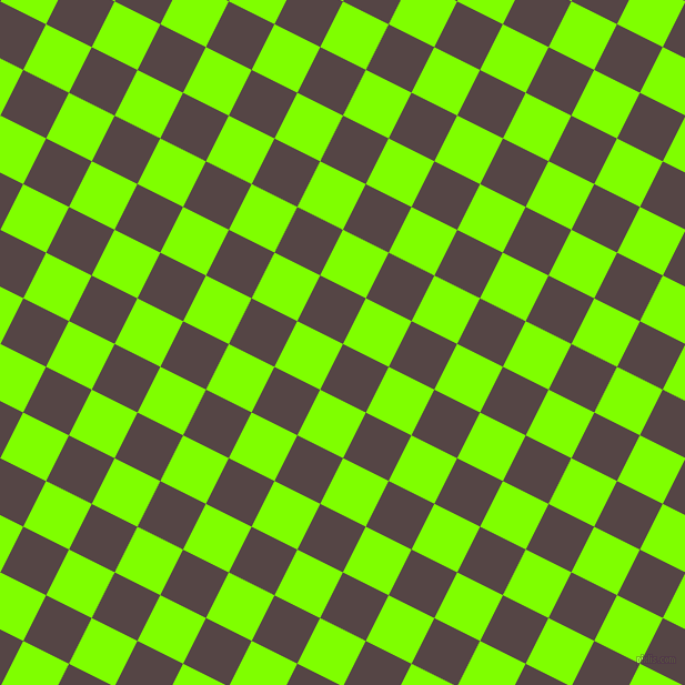 63/153 degree angle diagonal checkered chequered squares checker pattern checkers background, 46 pixel square size, , Woody Brown and Chartreuse checkers chequered checkered squares seamless tileable