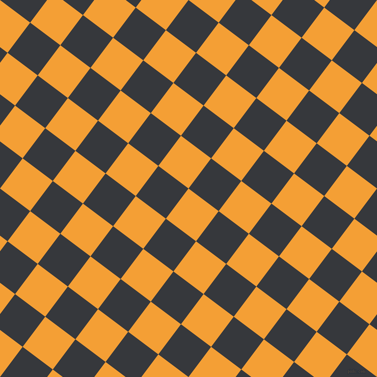 53/143 degree angle diagonal checkered chequered squares checker pattern checkers background, 74 pixel squares size, , Yellow Sea and Vulcan checkers chequered checkered squares seamless tileable