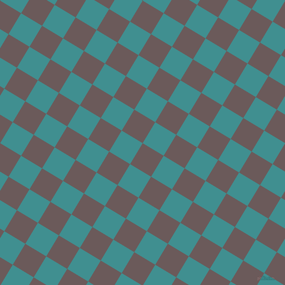 59/149 degree angle diagonal checkered chequered squares checker pattern checkers background, 50 pixel square size, , Zambezi and Blue Chill checkers chequered checkered squares seamless tileable