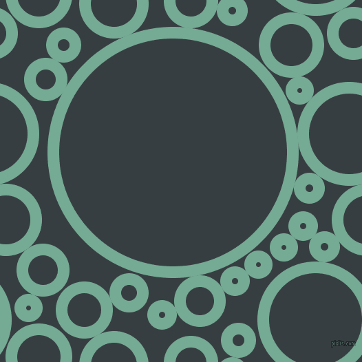 bubbles, circles, sponge, big, medium, small, 17 pixel line width, Acapulco and Mine Shaft circles bubbles sponge soap seamless tileable