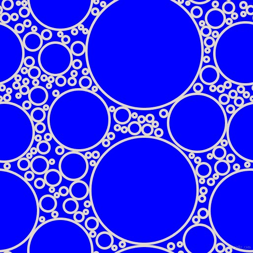 bubbles, circles, sponge, big, medium, small, 5 pixel line width, Albescent White and Blue circles bubbles sponge soap seamless tileable