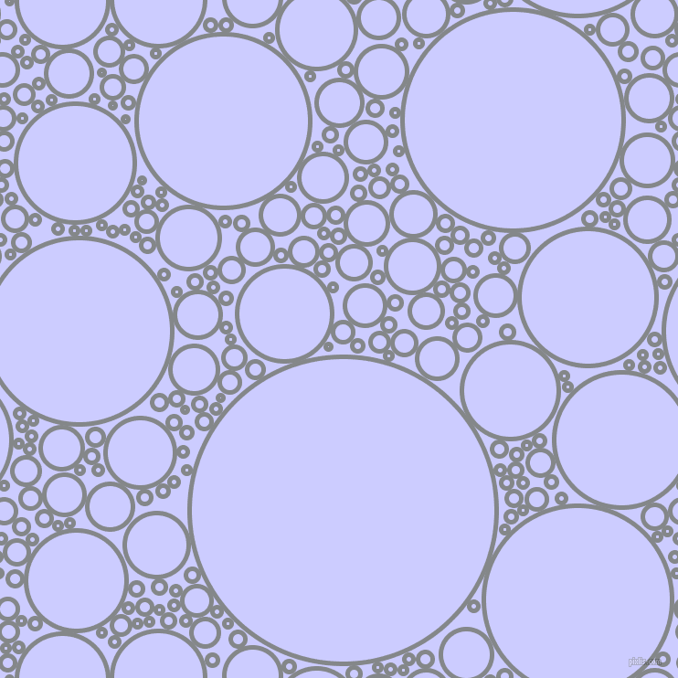 bubbles, circles, sponge, big, medium, small, 5 pixel line width, Aluminium and Lavender Blue circles bubbles sponge soap seamless tileable