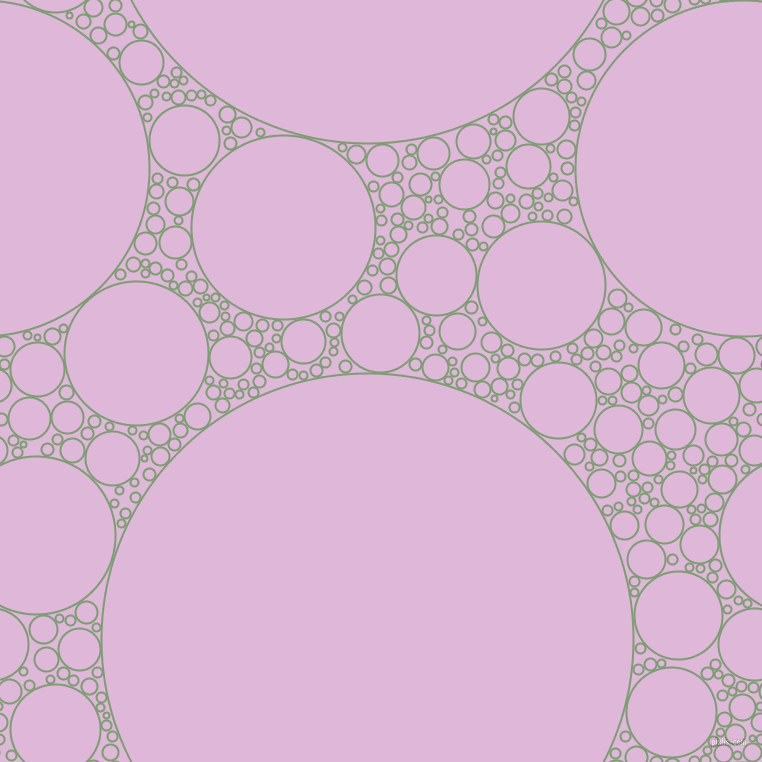 bubbles, circles, sponge, big, medium, small, 2 pixel line width, Amulet and French Lilac circles bubbles sponge soap seamless tileable