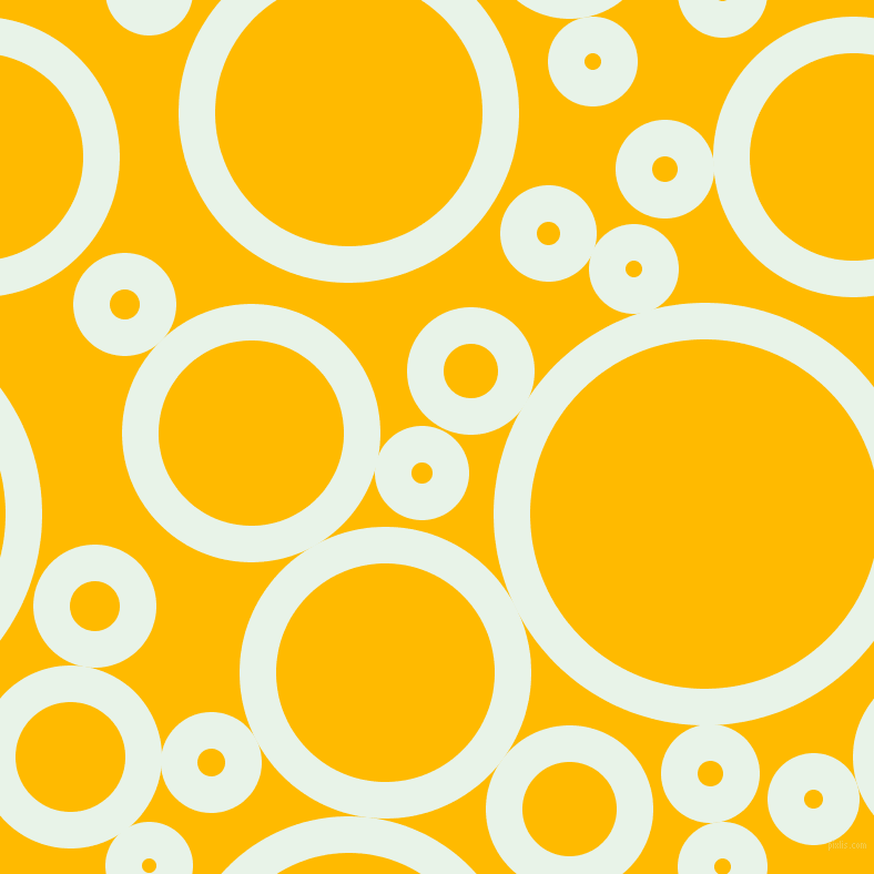 bubbles, circles, sponge, big, medium, small, 33 pixel line width, Aqua Spring and Selective Yellow circles bubbles sponge soap seamless tileable