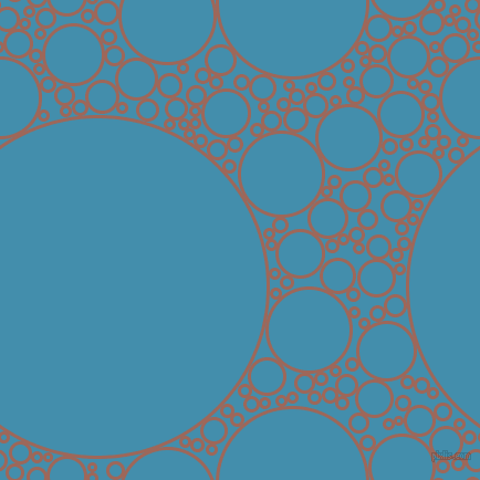 bubbles, circles, sponge, big, medium, small, 3 pixel line width, Au Chico and Boston Blue circles bubbles sponge soap seamless tileable