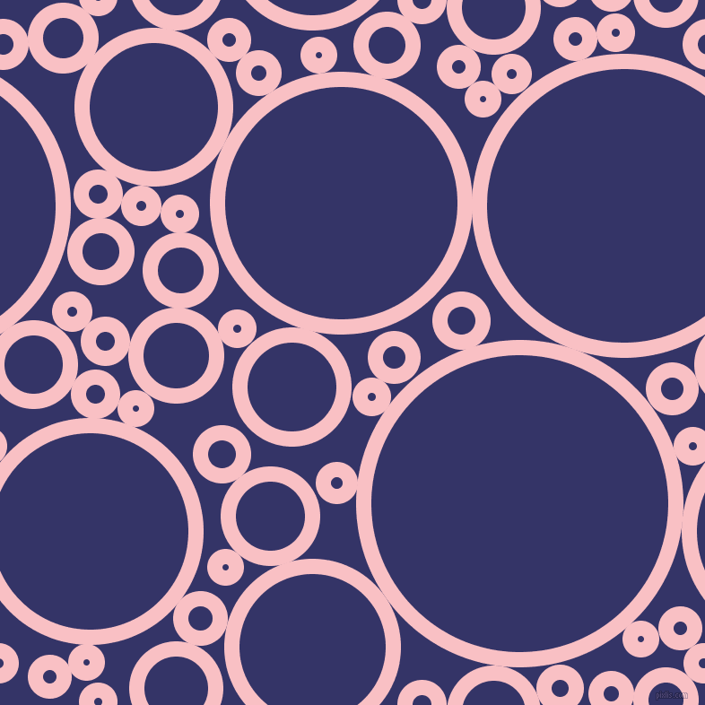 bubbles, circles, sponge, big, medium, small, 17 pixel line width, Azalea and Deep Koamaru circles bubbles sponge soap seamless tileable