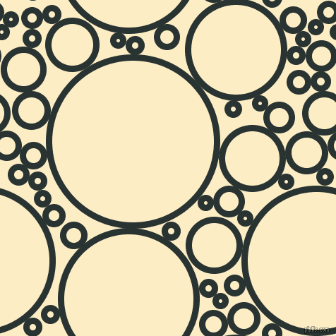 bubbles, circles, sponge, big, medium, small, 9 pixel line width, Aztec and Oasis circles bubbles sponge soap seamless tileable