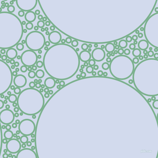 bubbles, circles, sponge, big, medium, small, 5 pixel line width, Bay Leaf and Hawkes Blue circles bubbles sponge soap seamless tileable