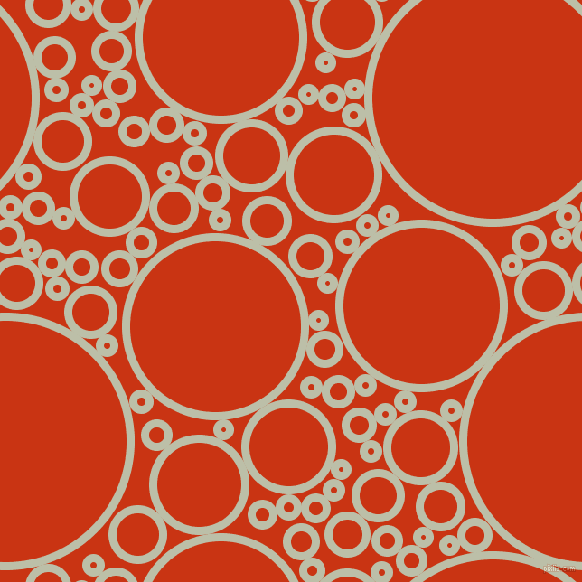 bubbles, circles, sponge, big, medium, small, 9 pixel line widthBeryl Green and Harley Davidson Orange circles bubbles sponge soap seamless tileable