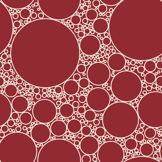 bubbles, circles, sponge, big, medium, small, 3 pixel line width, Bianca and Bright Red circles bubbles sponge soap seamless tileable
