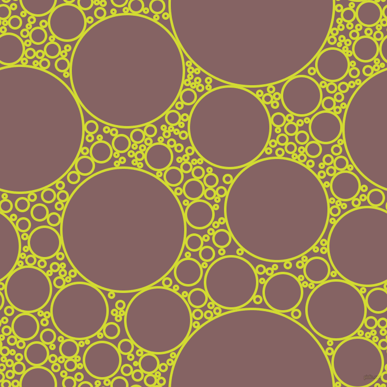 bubbles, circles, sponge, big, medium, small, 5 pixel line width, Bitter Lemon and Light Wood circles bubbles sponge soap seamless tileable