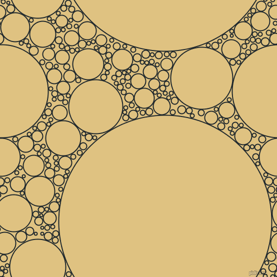 bubbles, circles, sponge, big, medium, small, 2 pixel line width, Black Pearl and Chalky circles bubbles sponge soap seamless tileable