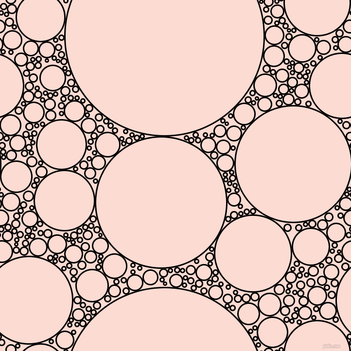 bubbles, circles, sponge, big, medium, small, 3 pixel line width, Black and Pippin circles bubbles sponge soap seamless tileable