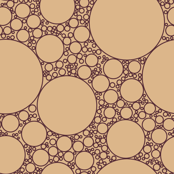 bubbles, circles, sponge, big, medium, small, 3 pixel line width, Black Rose and Brandy circles bubbles sponge soap seamless tileable
