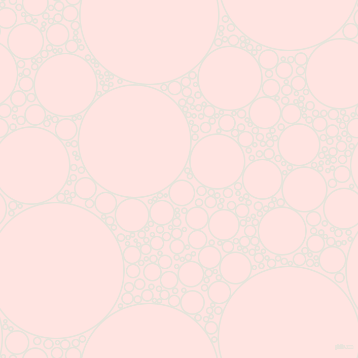 bubbles, circles, sponge, big, medium, small, 3 pixel line width, Black White and Misty Rose circles bubbles sponge soap seamless tileable