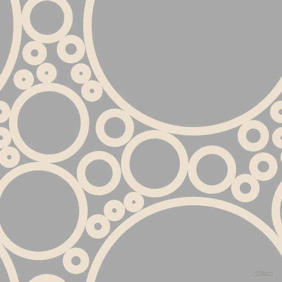 bubbles, circles, sponge, big, medium, small, 17 pixel line width, Bleach White and Dark Gray circles bubbles sponge soap seamless tileable