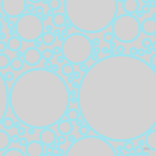 bubbles, circles, sponge, big, medium, small, 9 pixel line width, Blizzard Blue and Light Grey circles bubbles sponge soap seamless tileable