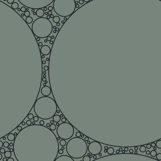 bubbles, circles, sponge, big, medium, small, 3 pixel line width, Blue Charcoal and Blue Smoke circles bubbles sponge soap seamless tileable