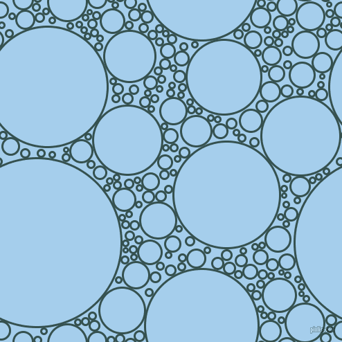 bubbles, circles, sponge, big, medium, small, 3 pixel line width, Blue Dianne and Sail circles bubbles sponge soap seamless tileable