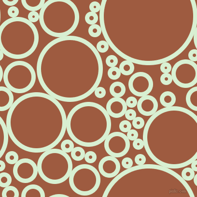 bubbles, circles, sponge, big, medium, small, 9 pixel line width, Blue Romance and Sepia circles bubbles sponge soap seamless tileable