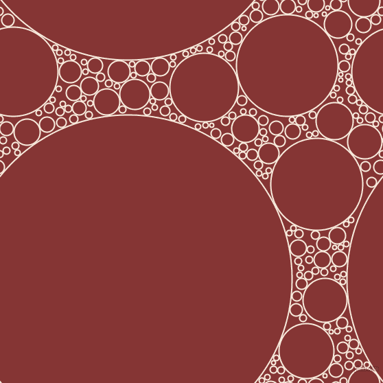 bubbles, circles, sponge, big, medium, small, 2 pixel line width, Bridal Heath and Tall Poppy circles bubbles sponge soap seamless tileable