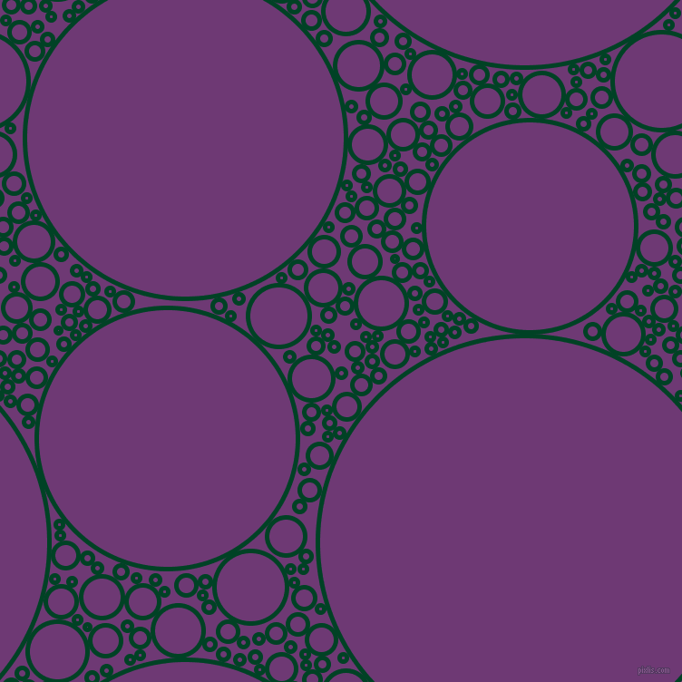 bubbles, circles, sponge, big, medium, small, 5 pixel line width, British Racing Green and Eminence circles bubbles sponge soap seamless tileable