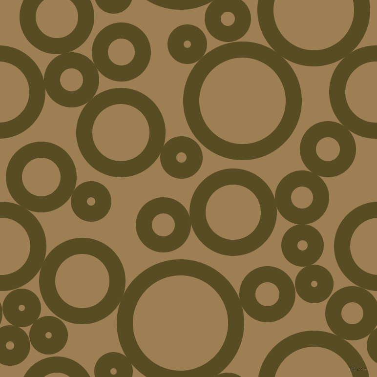 bubbles, circles, sponge, big, medium, small, 33 pixel line width, Bronze Olive and Muesli circles bubbles sponge soap seamless tileable