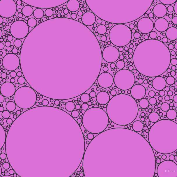 bubbles, circles, sponge, big, medium, small, 2 pixel line width, Bunker and Orchid circles bubbles sponge soap seamless tileable