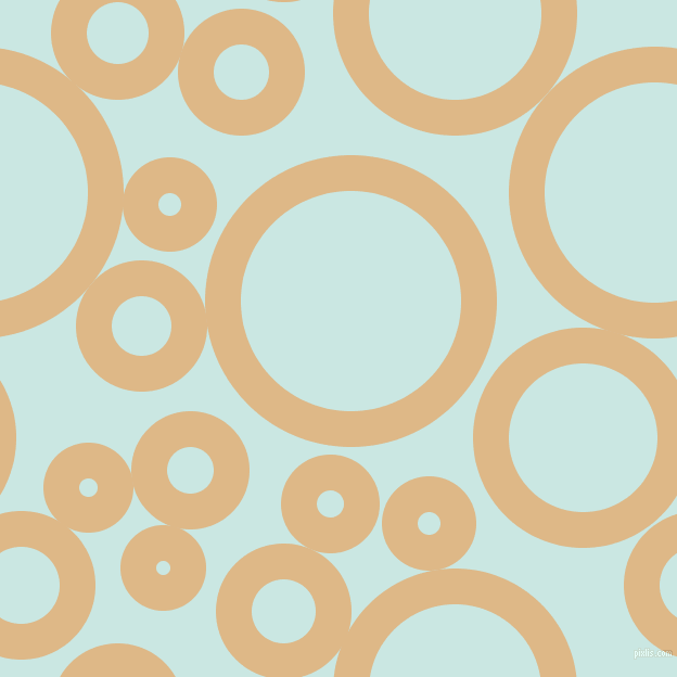 bubbles, circles, sponge, big, medium, small, 33 pixel line width, Burly Wood and Jagged Ice circles bubbles sponge soap seamless tileable
