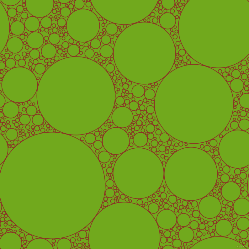 bubbles, circles, sponge, big, medium, small, 2 pixel line widthBurnt Umber and Christi circles bubbles sponge soap seamless tileable