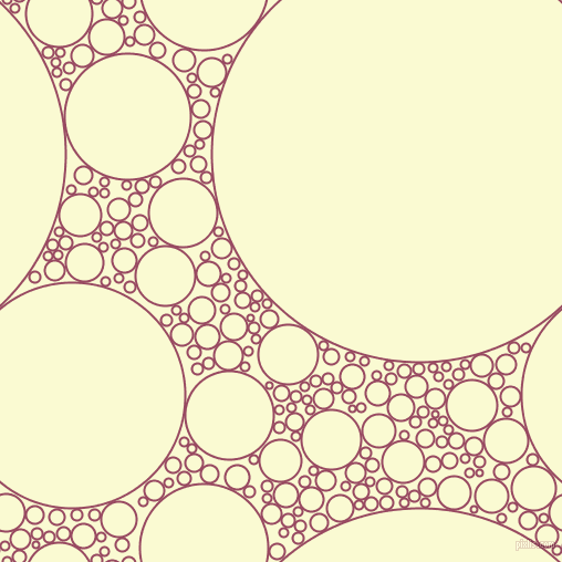 bubbles, circles, sponge, big, medium, small, 2 pixel line width, Cadillac and Light Goldenrod Yellow circles bubbles sponge soap seamless tileable