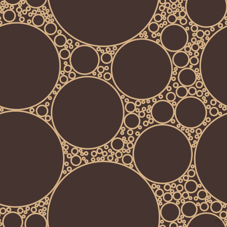 bubbles, circles, sponge, big, medium, small, 5 pixel line width, Calico and Cedar circles bubbles sponge soap seamless tileable