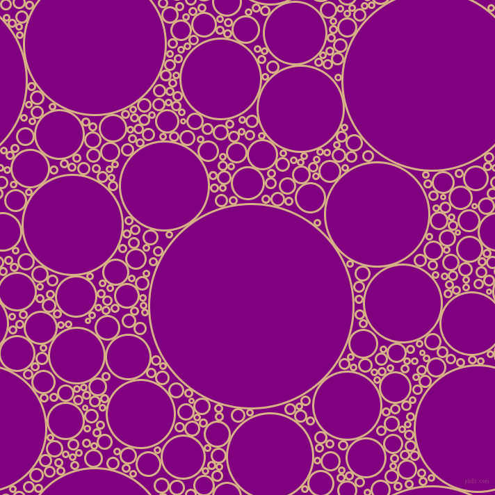 bubbles, circles, sponge, big, medium, small, 3 pixel line width, Calico and Purple circles bubbles sponge soap seamless tileable