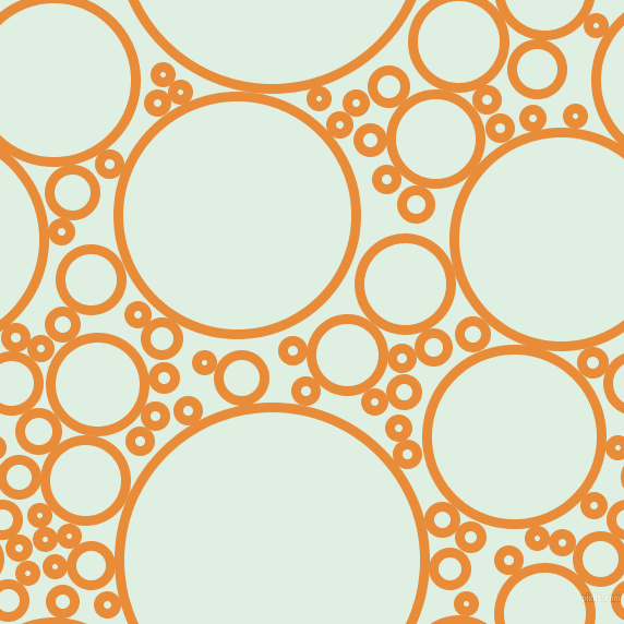 bubbles, circles, sponge, big, medium, small, 9 pixel line width, California and Off Green circles bubbles sponge soap seamless tileable