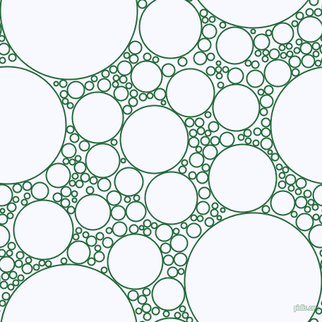 bubbles, circles, sponge, big, medium, small, 2 pixel line width, Camarone and Ghost White circles bubbles sponge soap seamless tileable