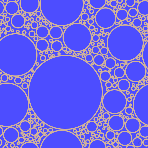 bubbles, circles, sponge, big, medium, small, 5 pixel line width, Cashmere and Neon Blue circles bubbles sponge soap seamless tileable