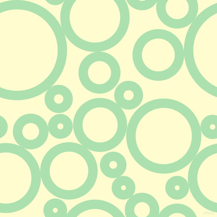 bubbles, circles, sponge, big, medium, small, 33 pixel line width, Celadon and Cream circles bubbles sponge soap seamless tileable