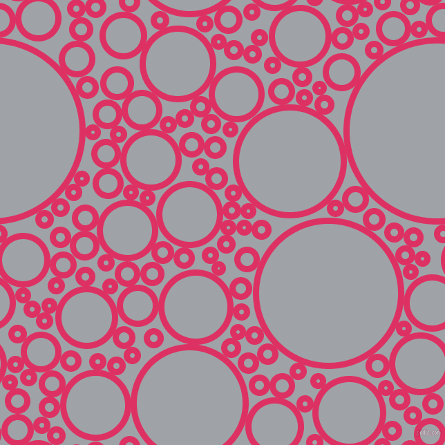 bubbles, circles, sponge, big, medium, small, 9 pixel line width, Cerise and Grey Chateau circles bubbles sponge soap seamless tileable
