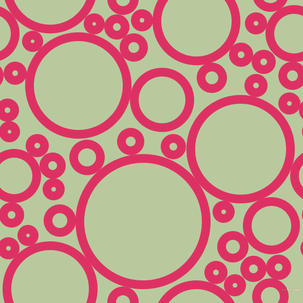 bubbles, circles, sponge, big, medium, small, 17 pixel line width, Cerise and Sprout circles bubbles sponge soap seamless tileable