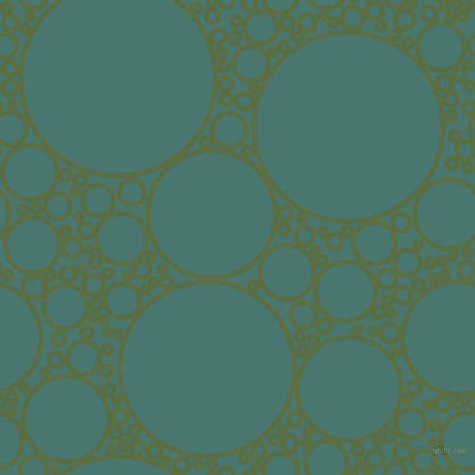 bubbles, circles, sponge, big, medium, small, 5 pixel line width, Chalet Green and Dark Green Copper circles bubbles sponge soap seamless tileable