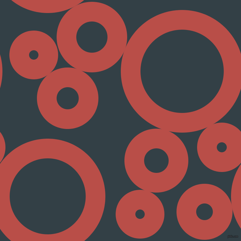 bubbles, circles, sponge, big, medium, small, 65 pixel line width, Chestnut and Big Stone circles bubbles sponge soap seamless tileable