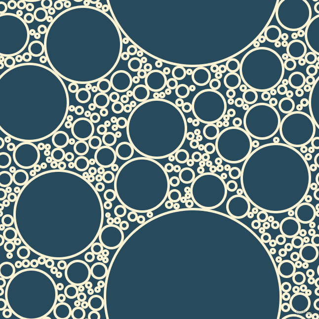 bubbles, circles, sponge, big, medium, small, 5 pixel line width, China Ivory and Arapawa circles bubbles sponge soap seamless tileable
