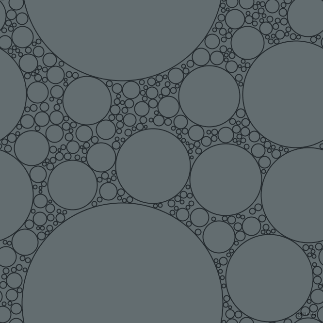 bubbles, circles, sponge, big, medium, small, 2 pixel line width, Cinder and Pale Sky circles bubbles sponge soap seamless tileable