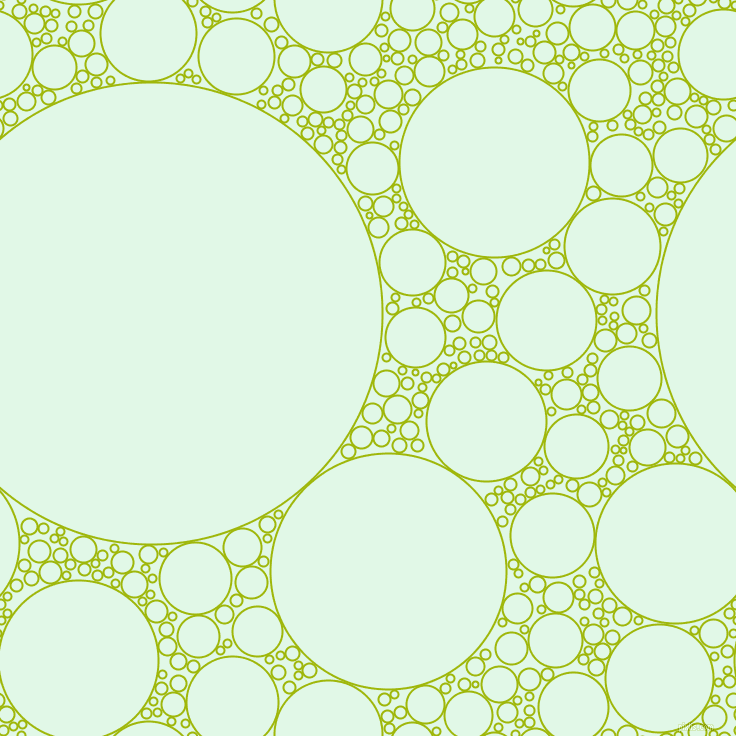 bubbles, circles, sponge, big, medium, small, 2 pixel line width, Citrus and Cosmic Latte circles bubbles sponge soap seamless tileable