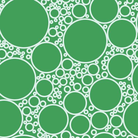 bubbles, circles, sponge, big, medium, small, 5 pixel line width, Clear Day and Chateau Green circles bubbles sponge soap seamless tileable