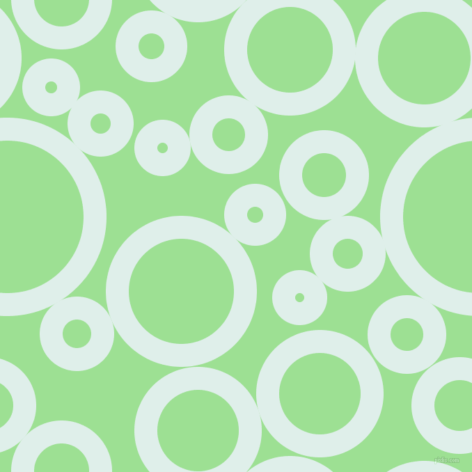 bubbles, circles, sponge, big, medium, small, 33 pixel line width, Clear Day and Granny Smith Apple circles bubbles sponge soap seamless tileable