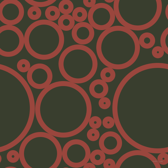 bubbles, circles, sponge, big, medium, small, 17 pixel line width, Cognac and Log Cabin circles bubbles sponge soap seamless tileable