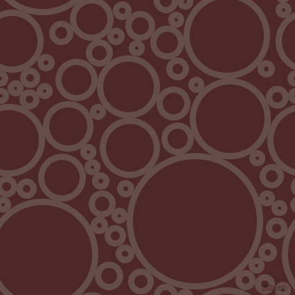 bubbles, circles, sponge, big, medium, small, 9 pixel line width, Congo Brown and Volcano circles bubbles sponge soap seamless tileable