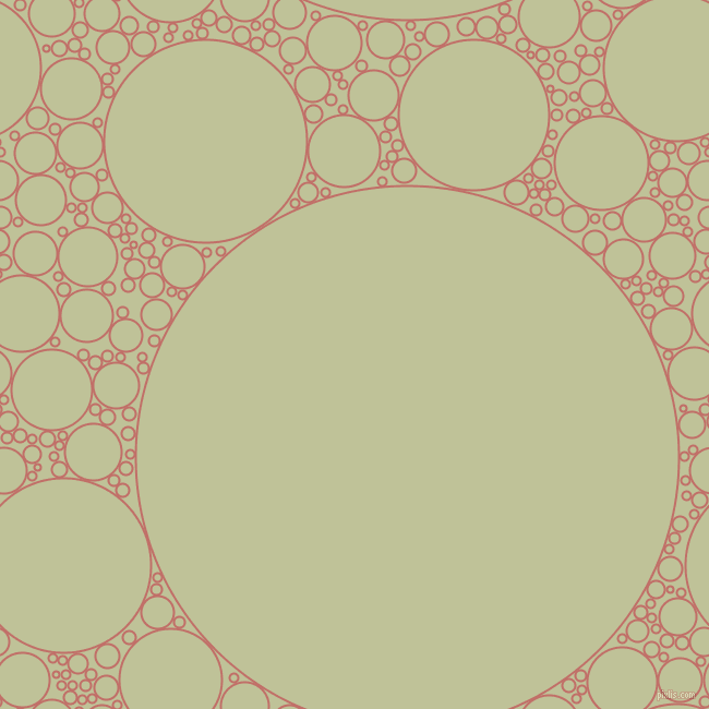 bubbles, circles, sponge, big, medium, small, 2 pixel line width, Contessa and Green Mist circles bubbles sponge soap seamless tileable