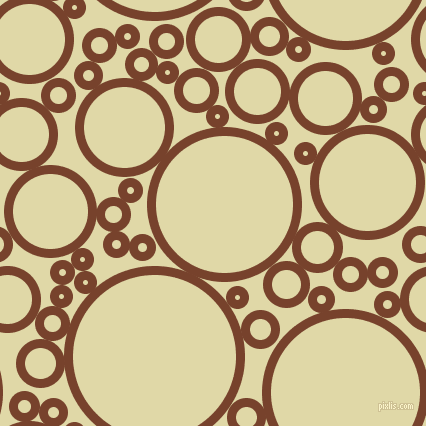 bubbles, circles, sponge, big, medium, small, 9 pixel line width, Copper Canyon and Mint Julep circles bubbles sponge soap seamless tileable